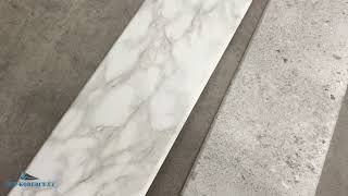 Polystyrénový obklad mramor 100 bílý 100x16cm