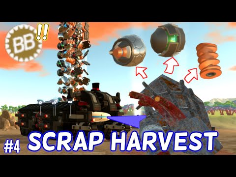 Harvesting An Entire Biome - Scrap For Days! | Terratech Gameplay | Part 4