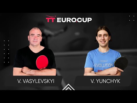 10:20 Viktor Vasylevskyi - Valentyn Yunchyk 06.05.2024 TT Euro.Cup Ukraine Elite. TABLE 3