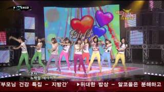 SNSD 2009.03.27 HD [Let`s Talk About LOVE]