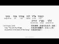 Psalm 142: Hebrew interlinear audio Bible 希伯來文聖經:詩篇第一百四十二篇