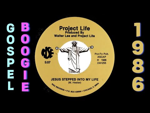 Project Life – Jesus Stepped Into My Life [Rise] 1986 Modern Soul Boogie Gospel 45