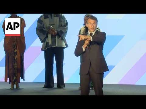 Macron faces backlash after interrupting Africa summit panel in Kenya