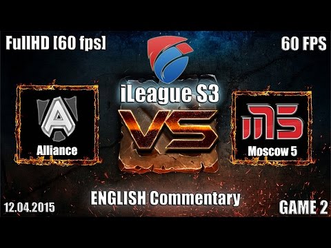 iLeague S3: Alliance vs Moscow 5, game 2, 12.04.2015 @bo3