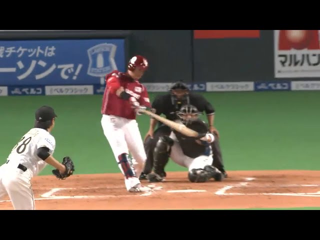 【3回表】イーグルス・藤田 甘い球を逃さず振りぬき先制タイムリー!! 2015/5/5 F-E