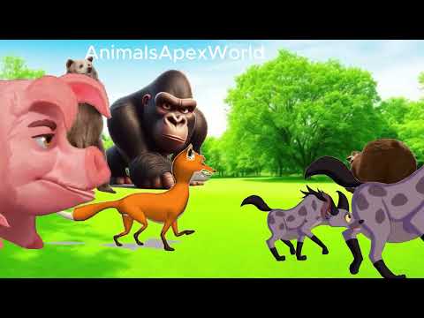 WILD Animal Stampede Caught on Camera!