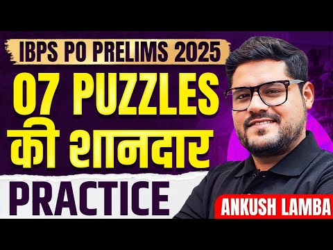 Puzzles For Bank Exams Ankush Lamba