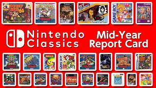 Nintendo Classics Mid Year Report Card 2026 (Nintendo Switch Online)