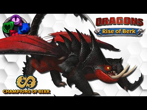 Rare Deathgripper Dragon Titan mode | Dragons: Rise of Berk