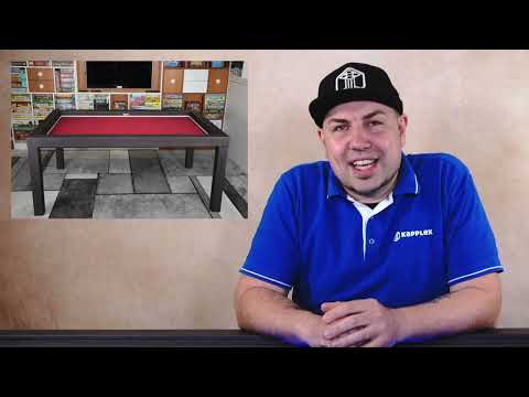 Kapplex Brettspieltisch MAXIM // Vorstellung Spieltisch + neues Aufsatzsystem