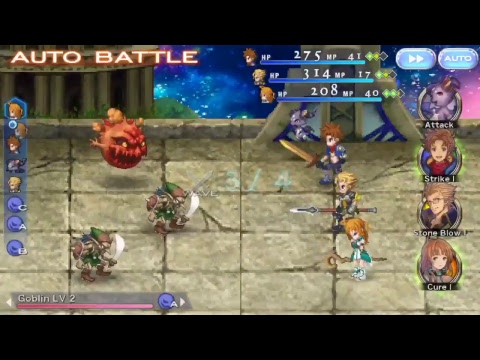 Final Fantasy Dimensions II Story Playthrough