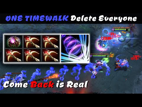 Dota 2 7.29D Faceless Void NEW META one Time walk delete everyone! Come back is Real!Dota 2 FUN PLAY