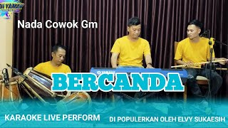 Download lagu Becanda Karaoke nada cowok Gm versi dangdut koplo mp3 Download lagu Becanda Karaoke nada cowok Gm versi dangdut koplo mp3
