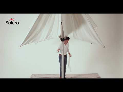 Solero® Basto Pro – Gastroschirm groß – 4×4 oder 5x5m