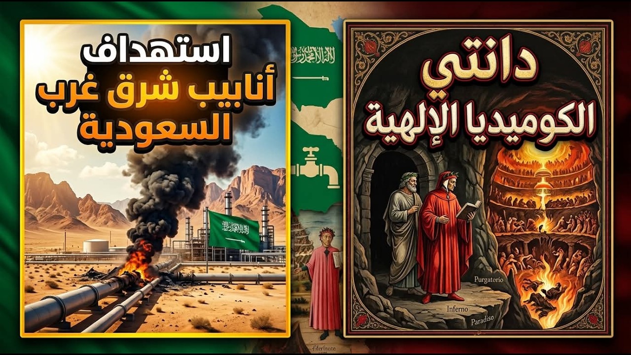 استهداف أنابيب شرق غرب السعودية | دانتي... الكوميديا الإلهية