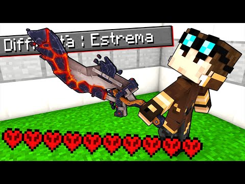 PROVO LA NUOVA SPADA SU MINECRAFT A DIFFICOLTÀ ESTREMA!!