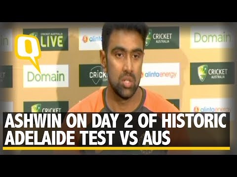 Adelaide Test Still Neck-and-Neck: Ashwin | The Quint