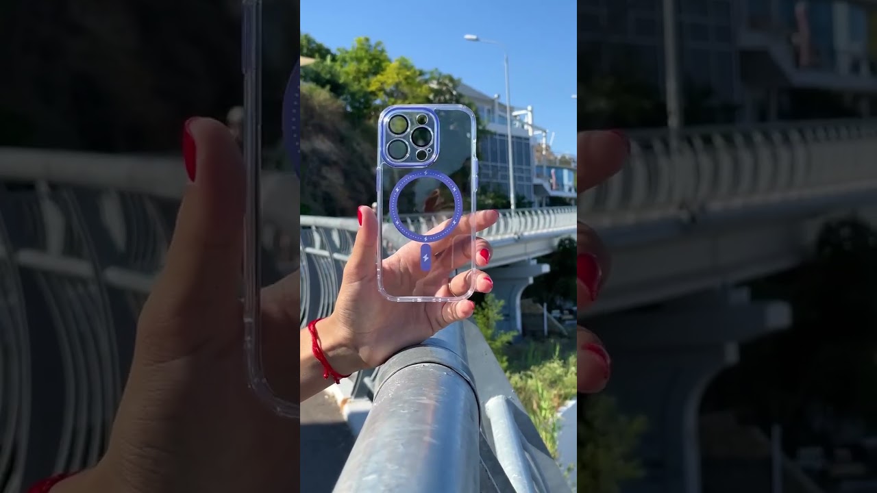 Чехол TPU+PC Colorful with MagSafe для Apple iPhone 13 Pro (6.1")