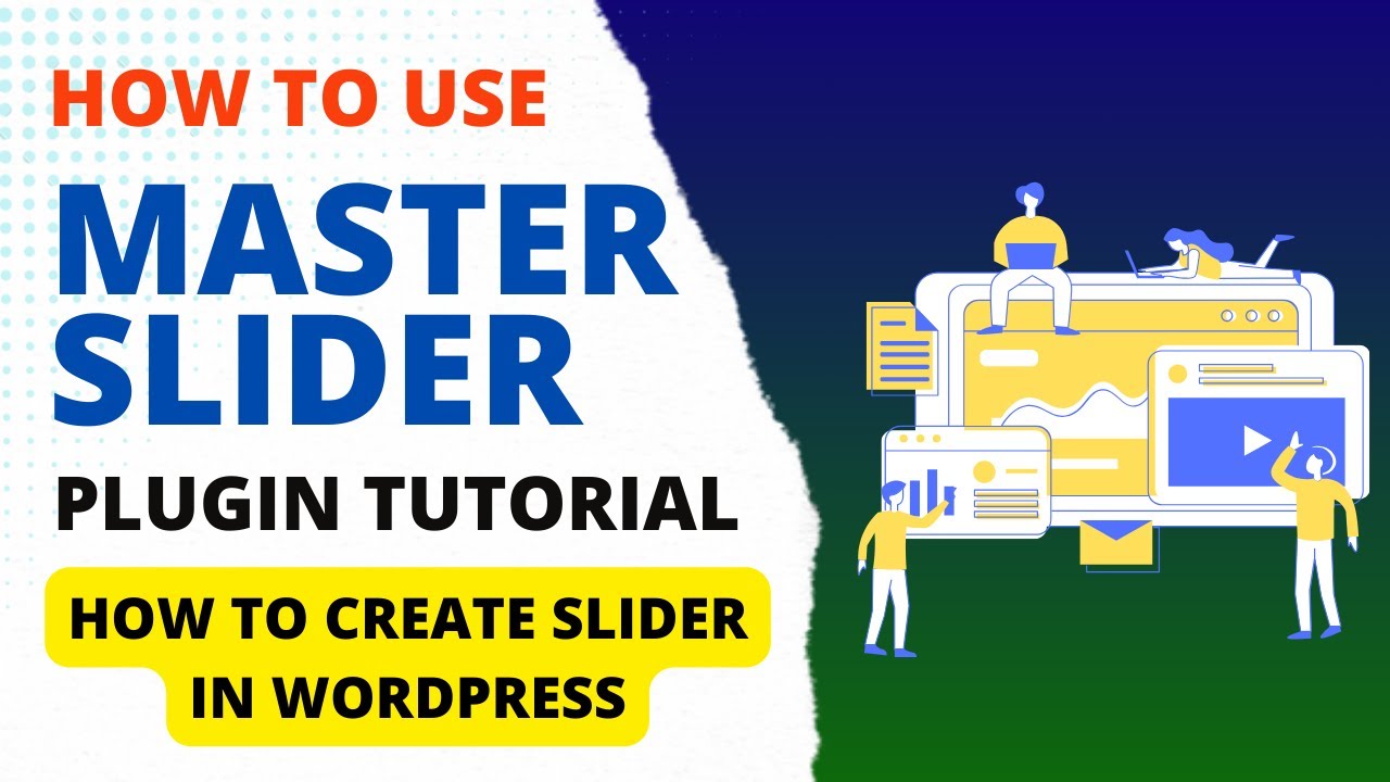 Master Slider Plugin Tutorial | How To Create Slider in WordPress Using Master Slider