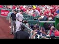 Gonzalez Falls Down Stairs Laughs It Off