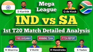 IND VS SA Dream11 Team | IND VS SA Dream11 Prediction  | Dream11 Today Match Prediction