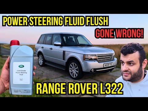 Range Rover Power Steering Fluid Flush Gone Wrong! - Part 1