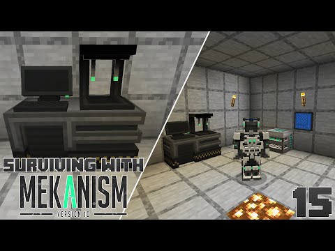 Surviving With Mekanism v10 :: E15 - MekaSuit, Upgrades, and the Modification Station