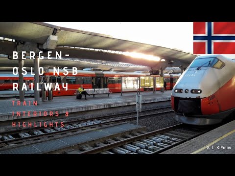 Journey on the Bergen Railway  to Oslo_ Top 10 scenic trains of the world_1920*1080 HD