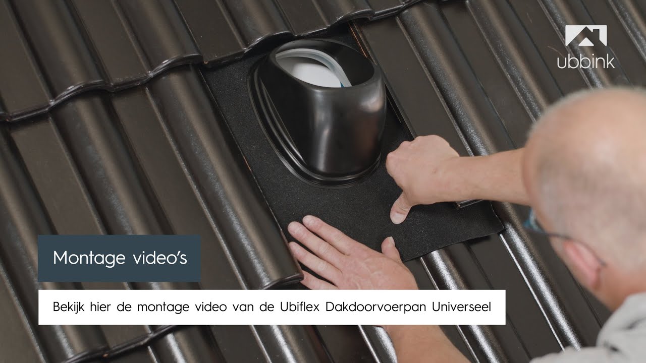 Ubiflex Dakdoorvoerpan Universeel - dubbelschalig dakelement