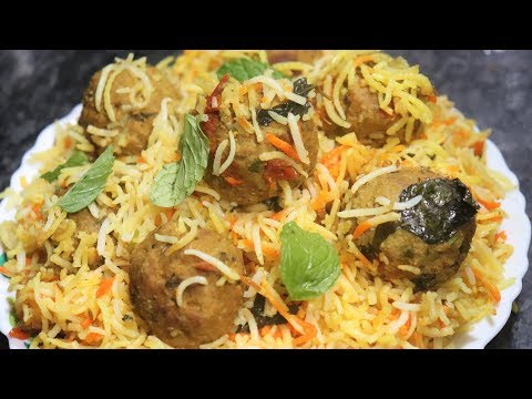 Kofta Dum Biryani || Kofta Biryani Recipe | Yasmin Huma Khan