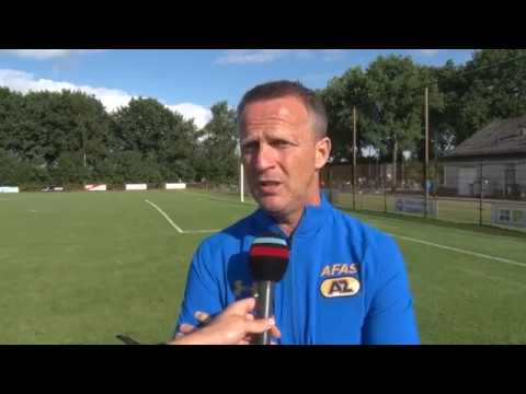 Reactie Van den Brom na AZ - Olympiakos