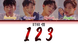 BTOB (비투비) - 1 2 3 (하나 둘 셋) | color-coded lyrics