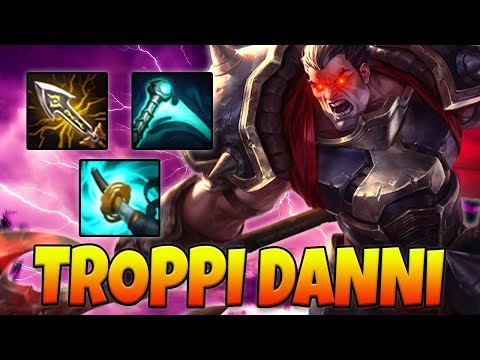 FULL CRIT DARIUS EASY ONESHOT - League of Legends ITA #1608
