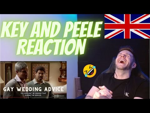 Key and Peele - Gay Wedding Advice Reaction 🇬🇧Brit Reacts