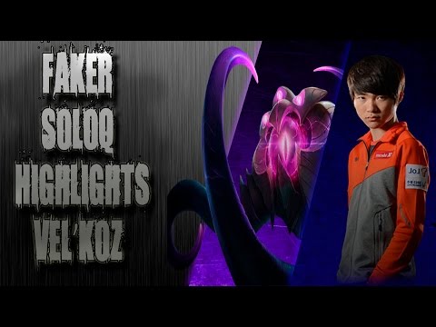 SKT T1 Faker - Vel'Koz Vs Azir | Highlights | SoloQ - [Noxus Replays]