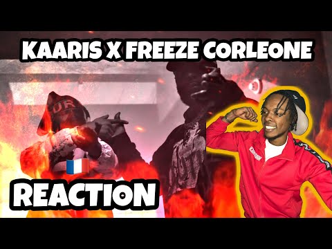 AMERICAN REACTS TO FRENCH RAP! Kaaris - IRM ft Freeze Corleone (clip officiel)