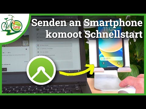 komoot Tour "Senden an Smartphone" 📲 Schnellstart der Navigation
