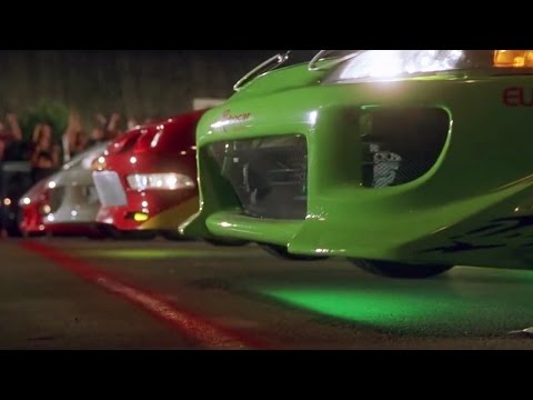 FAST and FURIOUS - Street Race (RX7 vs Civic vs Integra vs Eclipse) 