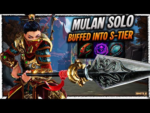 BUFFED FROM F-TIER TO S-TIER LIFESTEAL MULAN! | Smite 2 Play-by-Play