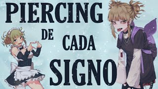 Piercing de cada signo
