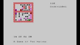 Mushroom man levels 101 - 120 ZX spectrum