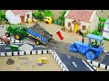 DIY Mini Tractor Road Roller Making A Concrete Road Construction Science Project Topminigear