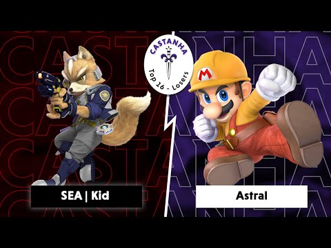 La Castanha - Kid (Fox) vs Astral (Mario) - Top 16 Losers