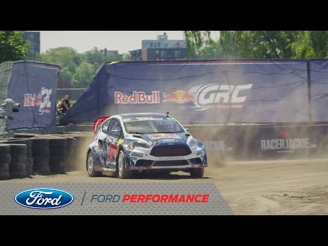 Ken Block and Patrick Sandell Win in Detroit | Red Bull Global Rallycross | Ford Performance