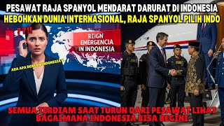 Download lagu Shocking! The King of Spain's plane makes an emergency landing in Jakarta, causing the world to b... mp3 Download lagu Shocking! The King of Spain's plane makes an emergency landing in Jakarta, causing the world to b... mp3