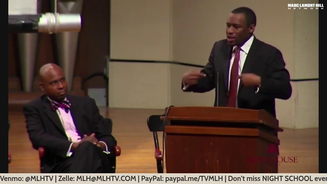 Marc Lamont Hill Gives Lecture at Morehouse College (2017)