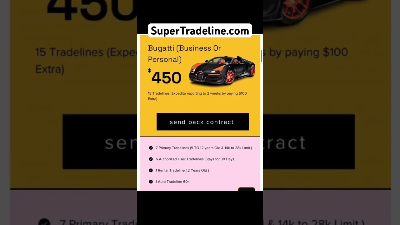 Get your reliable tradelines today to boost your credit score fast with au and primary tradelines