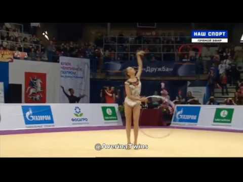 Dina Averina (2017) Hoop (EF) (Better Quality) | GRAND PRIX · MOSCOW | @AverinaTwins
