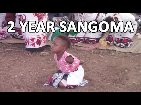 2 Year Sangoma Perfoming in Spanapudi. - august 2025