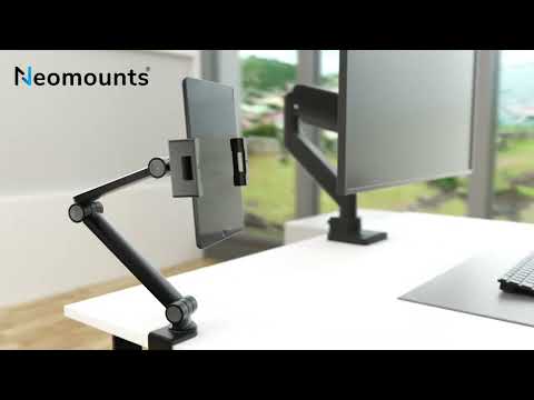 Neomounts DS15-545BL1 Universal Tablet-Halterung für 4,7-12,9" Tablets - Schwarz video preview